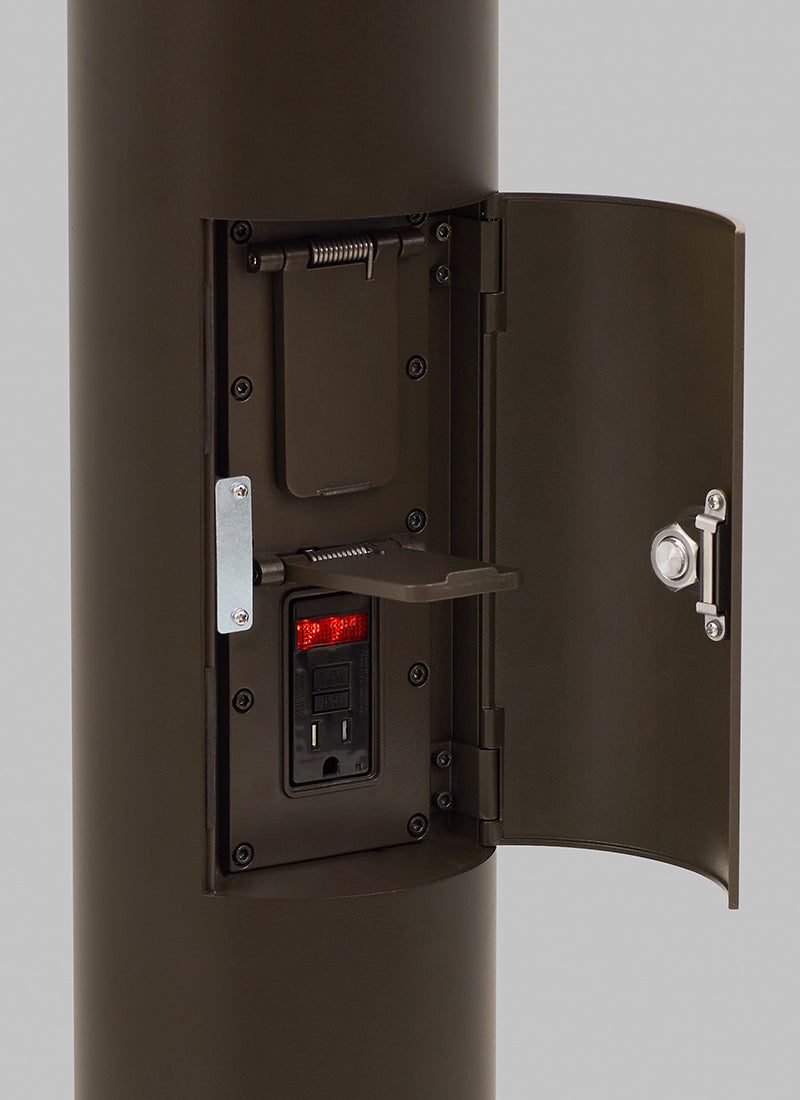 Visual Comfort 700OBARK1 Arkay One 36" Tall LED Outdoor Bollard, 3000K