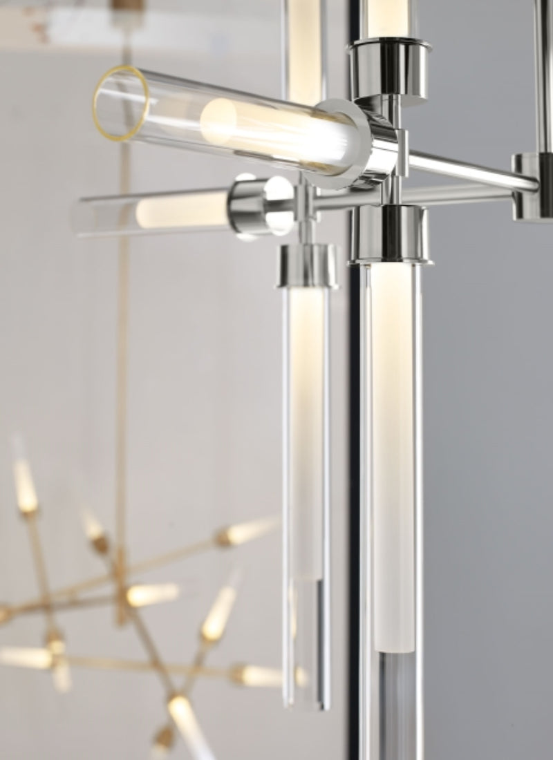 Visual Comfort 700LNG18 Linger 18-lt 43" LED Chandelier