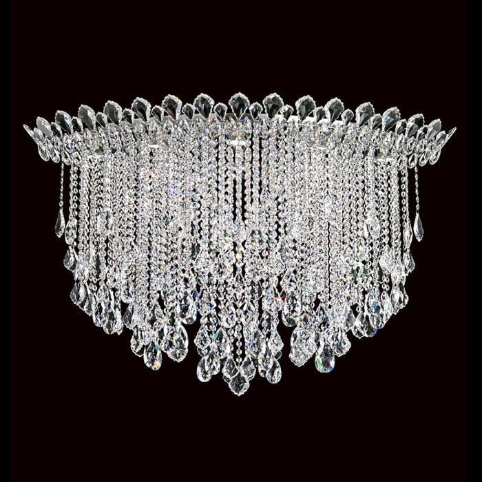Schonbek TR4802 Trilliane Strands 8-lt 45" Flush Mount