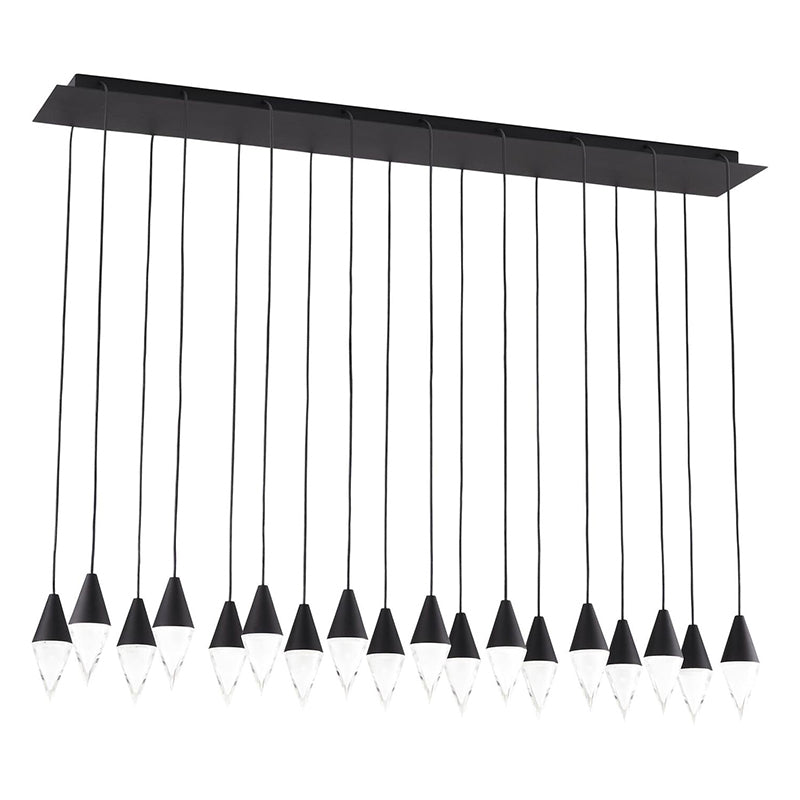 Visual Comfort 700TRSPTRT18 Turret 18-lt 45" LED Chandelier