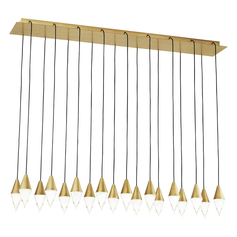Visual Comfort 700TRSPTRT18 Turret 18-lt 45" LED Chandelier