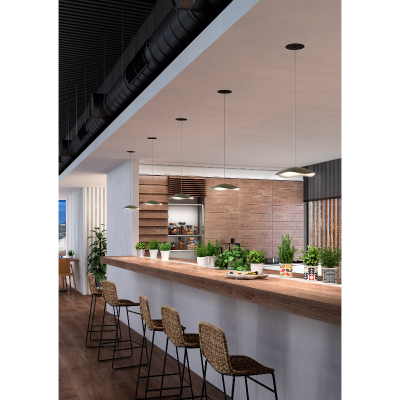 Bover Valentina S/24 1-lt 9" LED Pendant, TRIAC