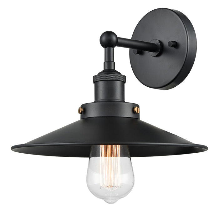 Matteo W46111 Bulstrode's Workshop 1-lt 9" Wall Sconce