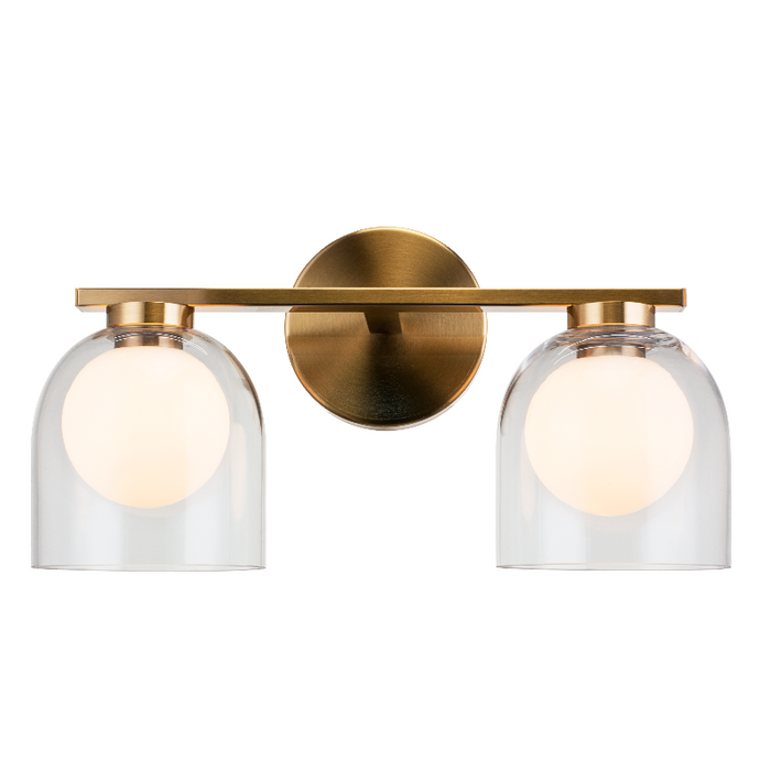 Matteo W60702 Derbishone 2-lt 15" Wall Sconce