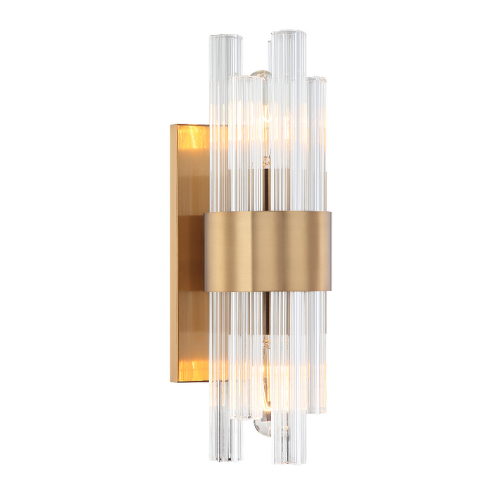 Matteo W66902 Kellan 2-lt 16" Tall Wall Sconce