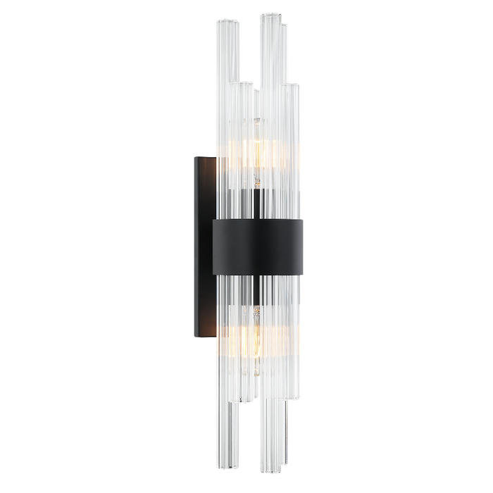 Matteo W66912 Kellan 2-lt 24" Tall Wall Sconce