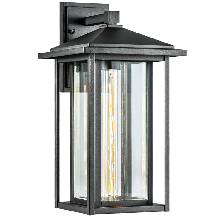Matteo W81202 Caldwell 1-lt 17" Tall Outdoor Wall Light