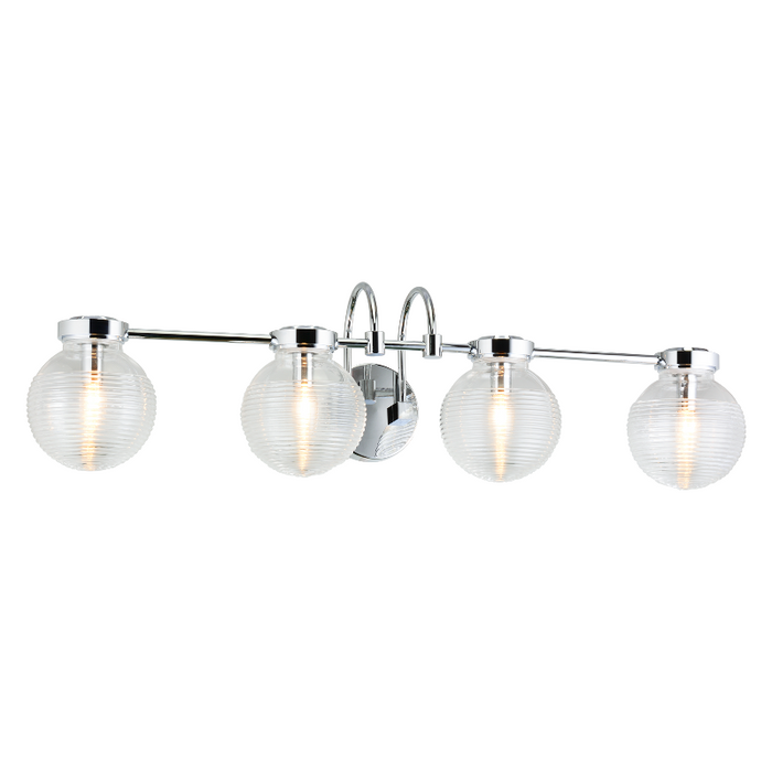 Matteo W84004 Ridge 4-lt 34" Wall Sconce