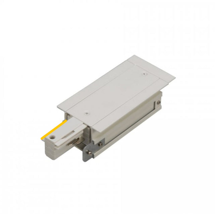 WAC WEDR-RT W System Flanged Recessed Live End Connector - Right, 120V