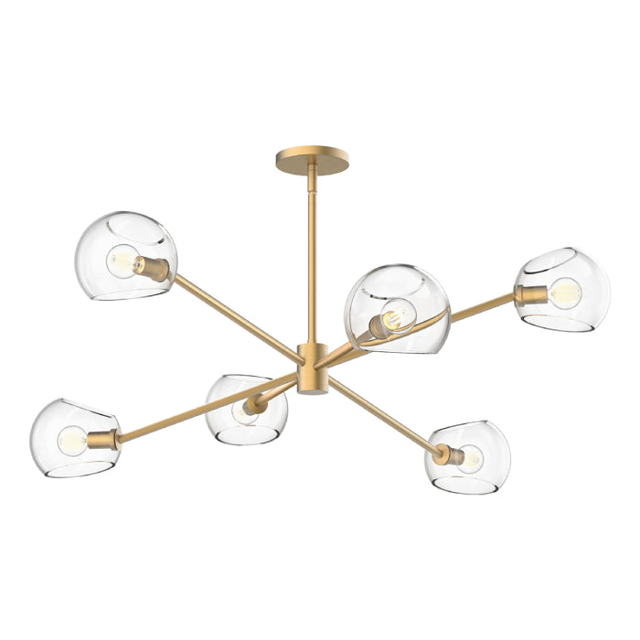 Alora Mood CH548637 Willow 6-lt 37" Chandelier