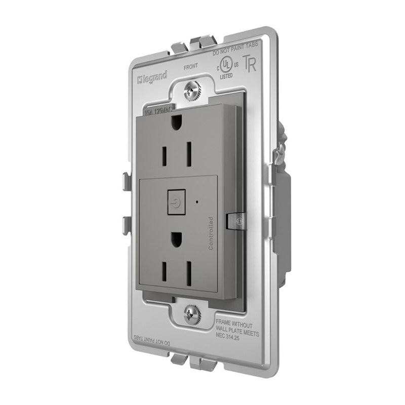Adorne WNAR153 15A Smart Outlet with Netatmo Plus Size