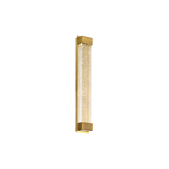 Modern Forms WS-58820 Tower 1-lt 20" Tall LED Wall Sconce - Aged Brass