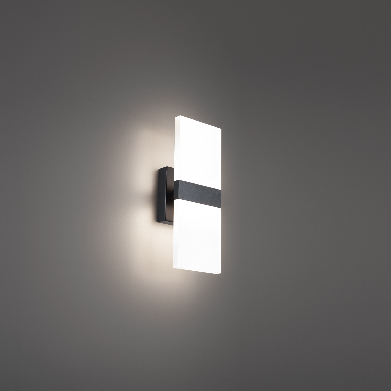dweLED WS-83212 Roland 2-lt 12" Tall LED Wall Sconce