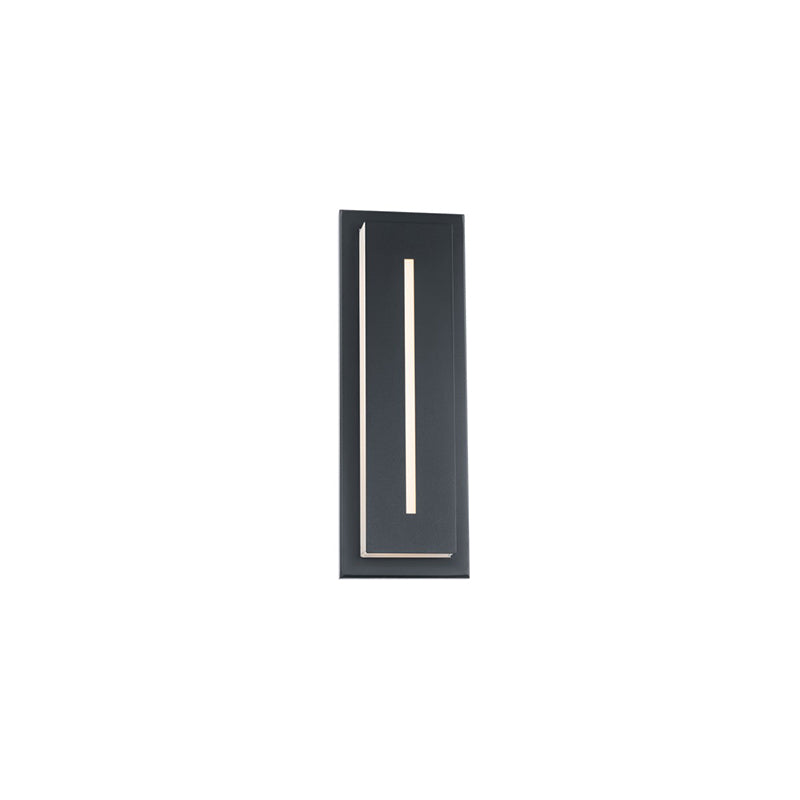 Modern Forms WS-W66216 Midnight 1-lt 16" Tall LED Outdoor Wall Sconces