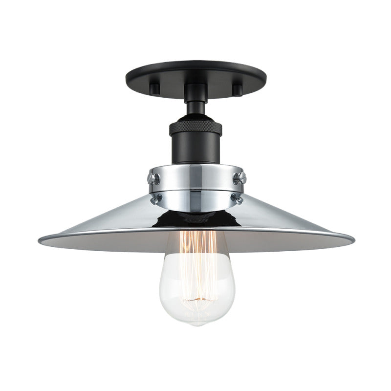 Matteo X46111 Bulstrode's Workshop 1-lt 10" Semi Flush