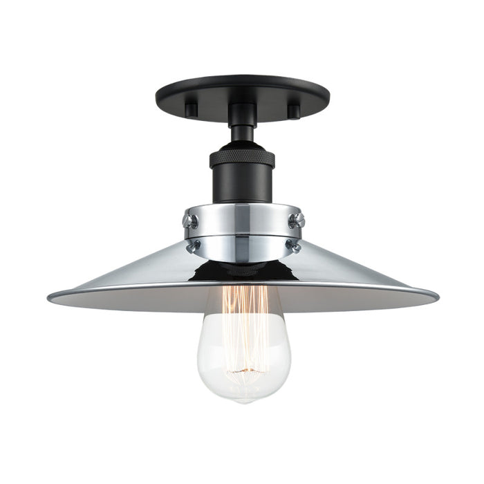 Matteo X46111 Bulstrode's Workshop 1-lt 10" Semi Flush