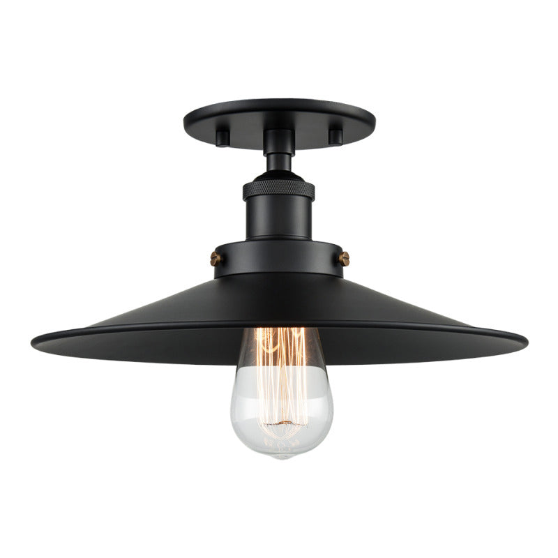 Matteo X46112 Bulstrode's Workshop 1-lt 12" Semi Flush