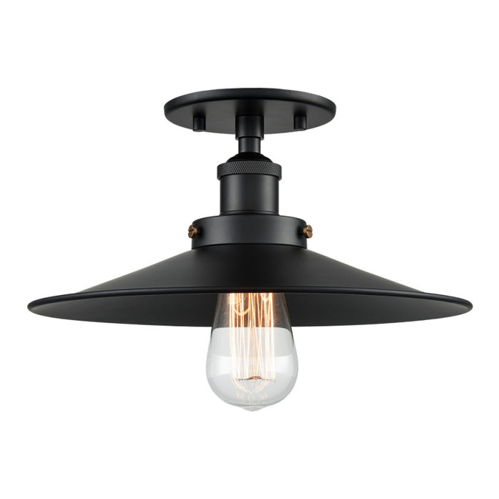 Matteo X46112 Bulstrode's Workshop 1-lt 12" Semi Flush