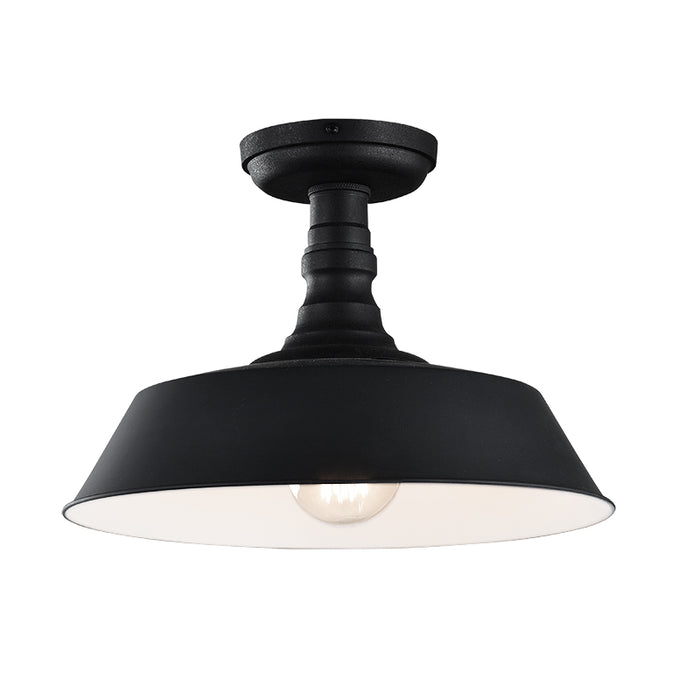 Matteo X58303 Scacchi 1-lt 14" Semi Flush
