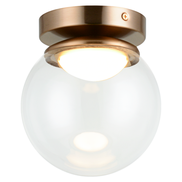 Matteo X61301 Boble 1-lt 6" LED Flush Mount