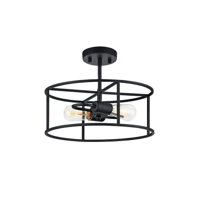 Matteo X71602 Candid 2-lt 14" Semi Flush