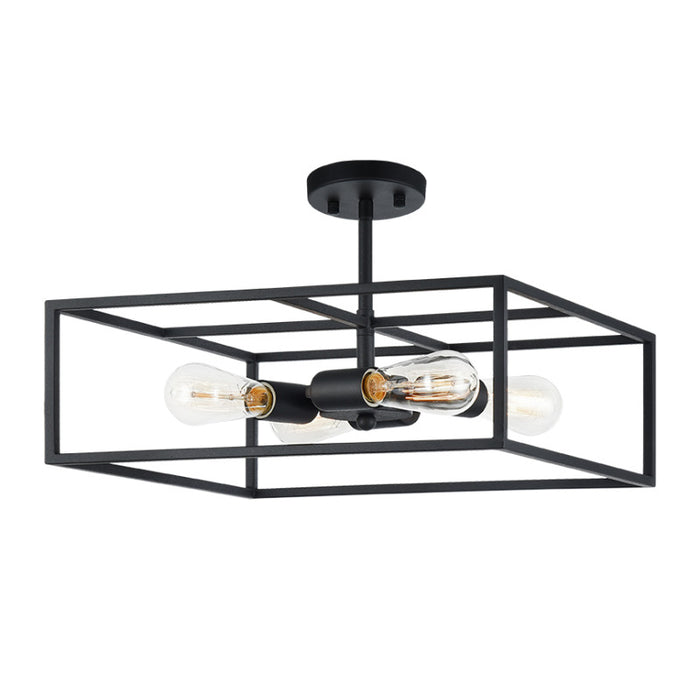 Matteo X71644 Candid 4-lt 16" Semi Flush