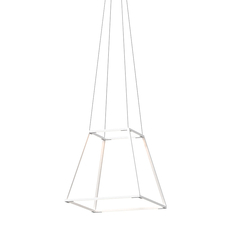 Koncept ZBP-16-RS Z-Bar Rise Square 8-lt 18" LED Pendant