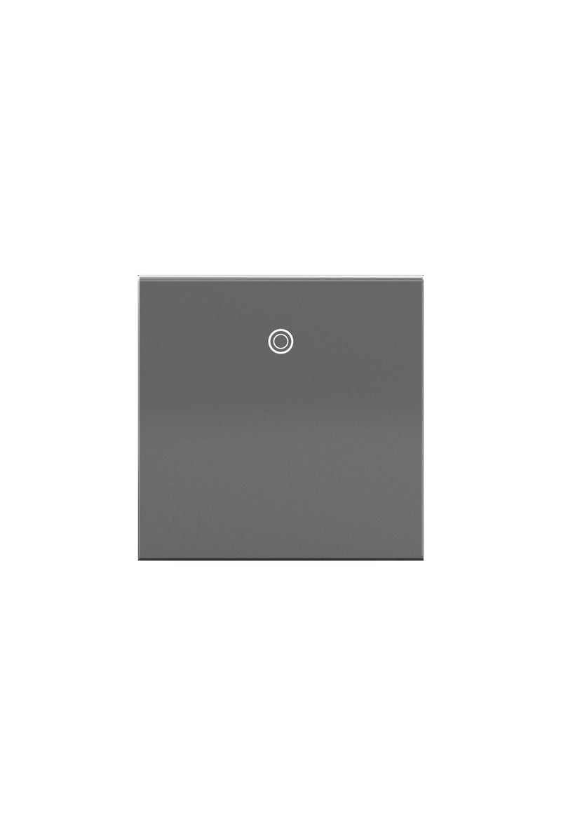 Adorne ASPD1532 15A Paddle Switch, Magnesium, with Microban, Single-Pole/3-Way