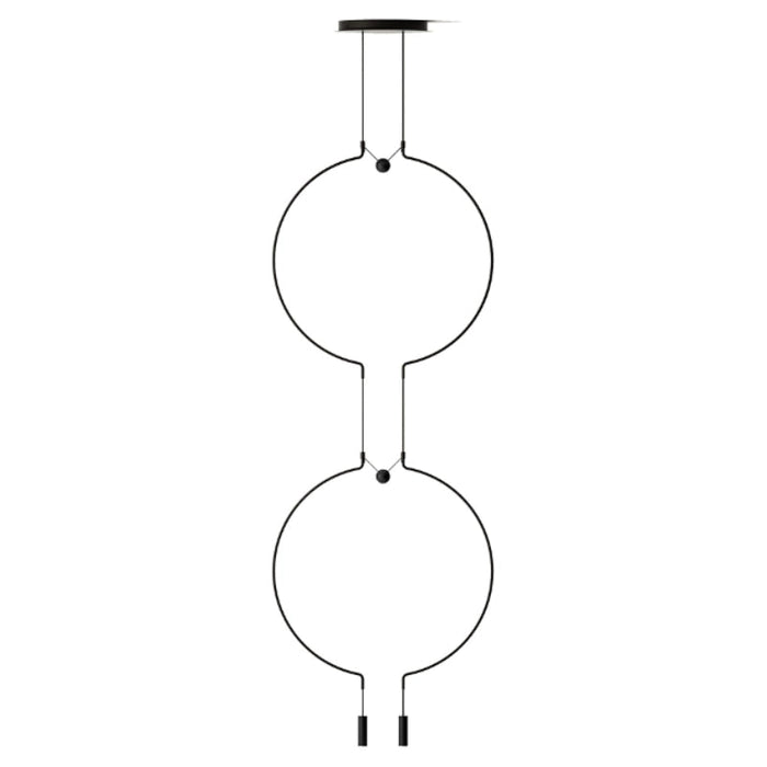 Axo USLIADM2 Liaison 2-lt 33" LED Round Double Pendant