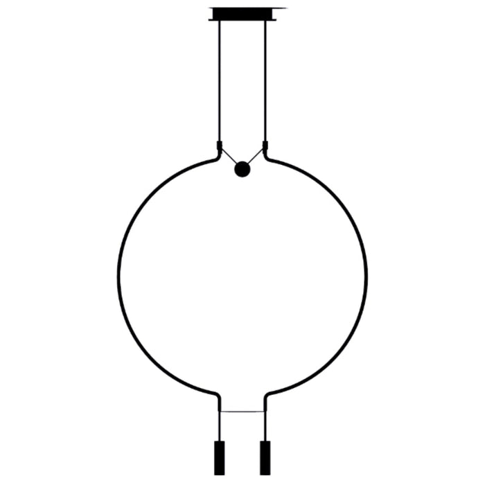 Axo USLIAIM2 Liaison 2-lt 32" LED Pendant