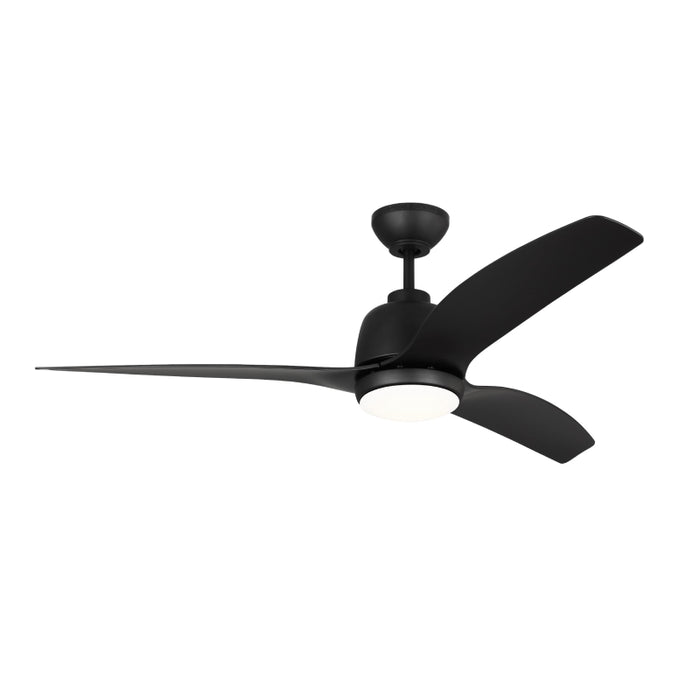 Visual Comfort Avila Coastal 54" Outdoor Ceiling Fan with LED Light Kit