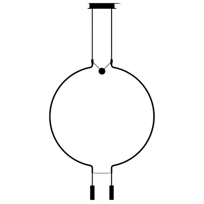 Axo USLIAIG2 Liaison 2-lt 40" LED Pendant