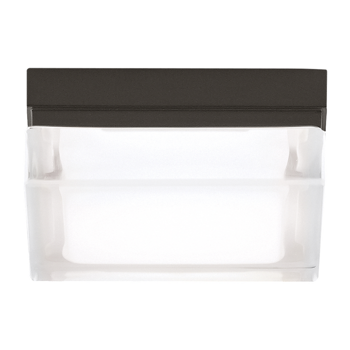 Visual Comfort 700OWBXS Boxie 1-lt 5" LED Indoor/Outdoor Flush/Wall Mount