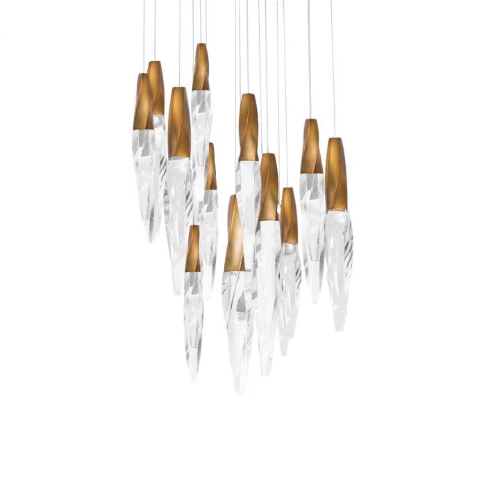 Schonbek Beyond BPD13215 Kindjal 15-lt 23" LED Pendant
