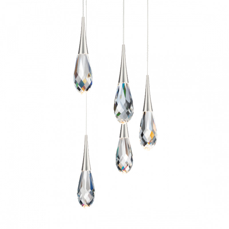 Schonbek Beyond BPD21205 Hibiscus 5-lt 17" LED Pendant