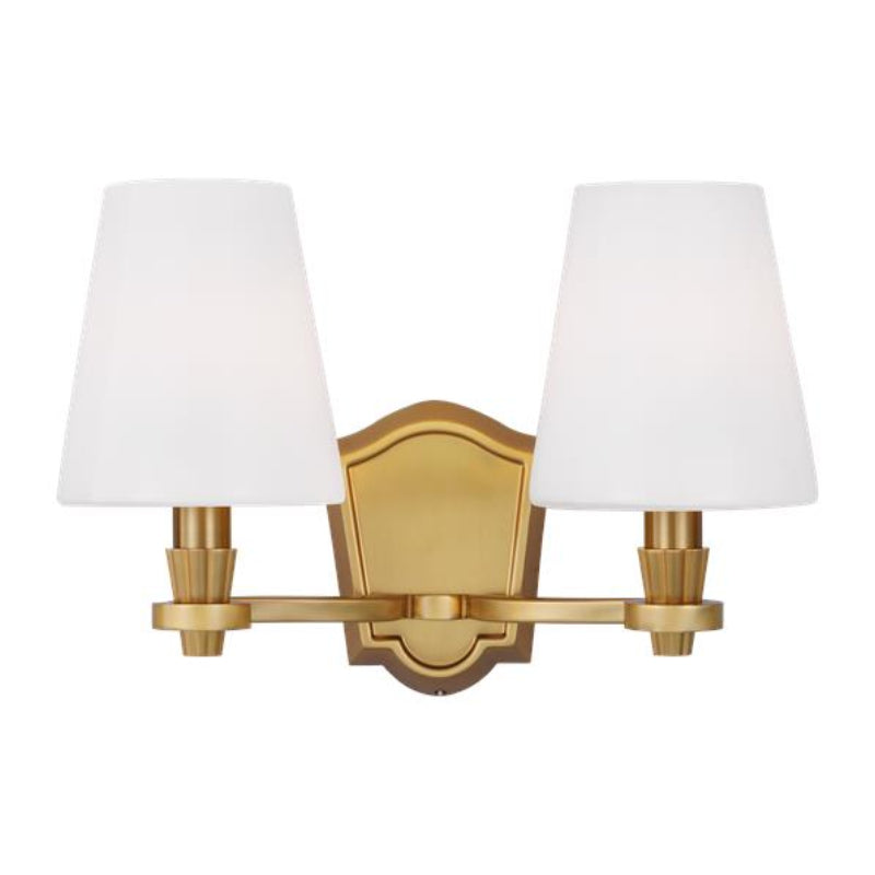 Visual Comfort AV1002 Paisley 2-lt 15" Vanity Light