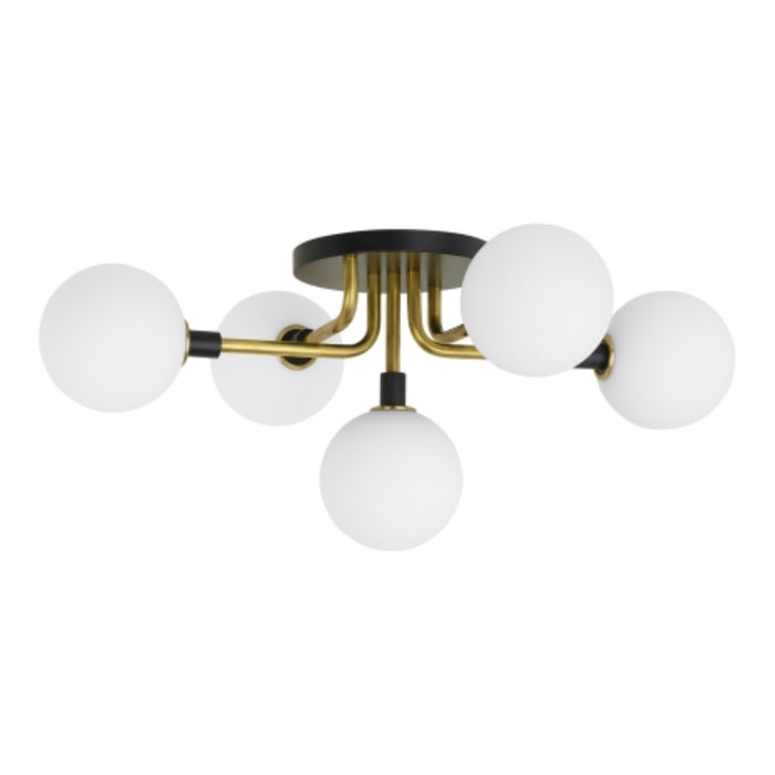 Visual Comfort 700FMVGO Viaggio 5-lt 22" LED Ceiling Light