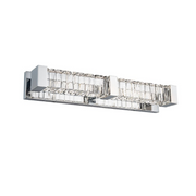 Schonbek Beyond BWS11226 Guild 2-lt 26" LED Bath Light - Polished Chrome