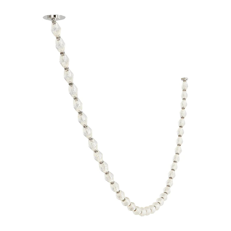 Visual Comfort 700CLR108 Collier 108 LED Chandelier with Remote Mount Driver, 2700K