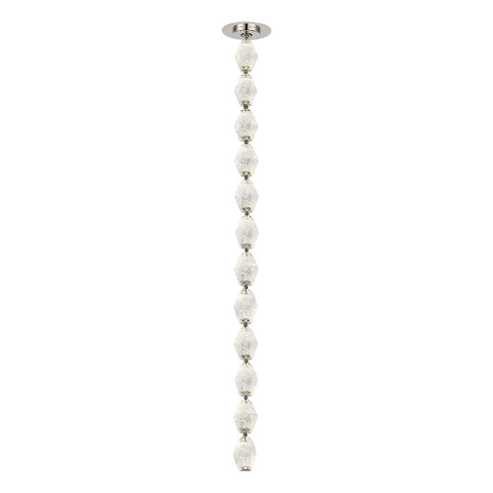 Visual Comfort 700CLR36 Collier 36 LED Pendant with Remote Mount Driver, 3000K