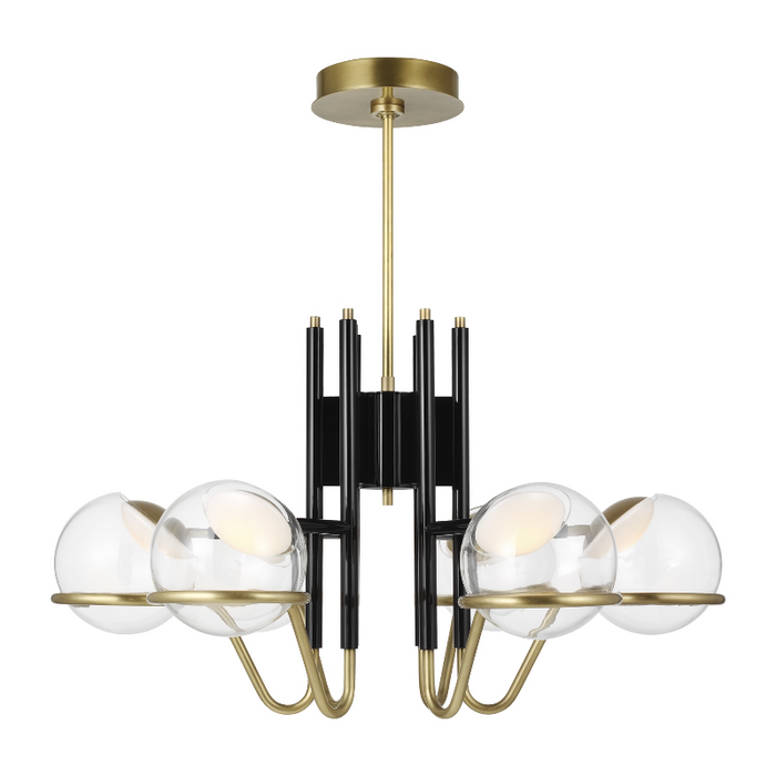 Visual Comfort 700CRBY6 Crosby 6-lt 30" LED Chandelier