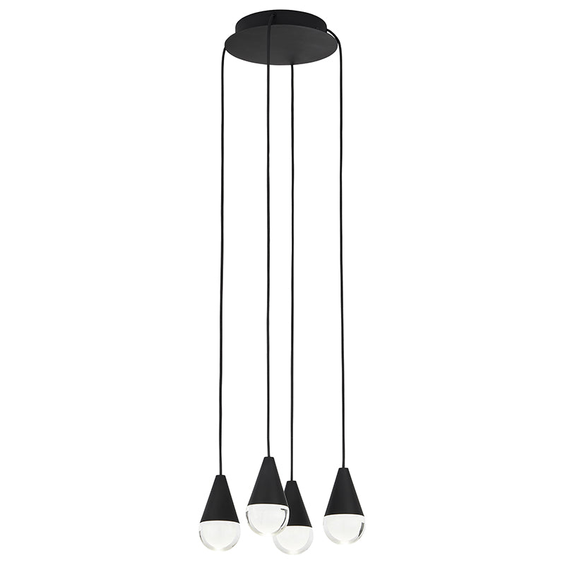 Visual Comfort 700TRSPCPA4 Cupola 4-lt 11" LED Chandelier