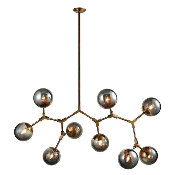 ELK D3564 Synapse 9-lt 60" Linear Chandelier