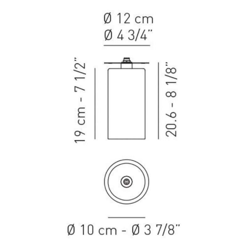 Axo KPSPILMI Spillray 1-lt 4" Ceiling Light