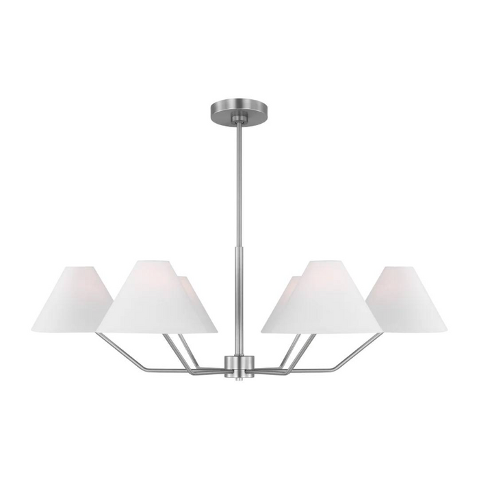 Visual Comfort DJC1016 Burke 6-lt 38" Chandelier