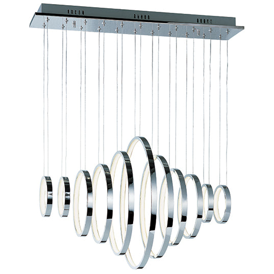 ET2 E22716 Hoops 11-lt LED Linear Pendant