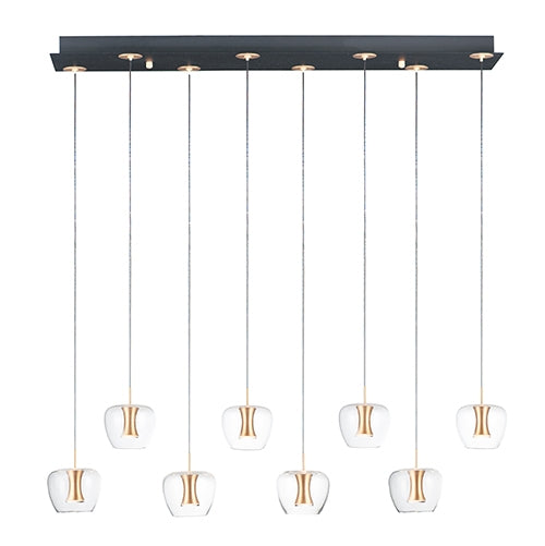 ET2 E24165 Newton 8-lt LED Pendant