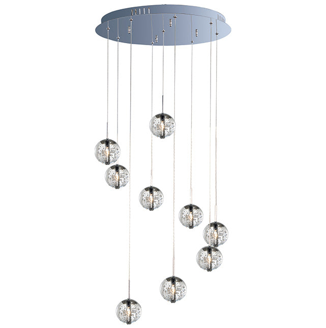 ET2 E24254 Orb 9-lt Pendant