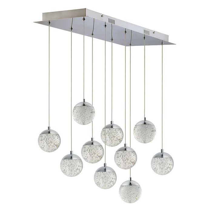 ET2 E24266 Orb 10-lt LED Linear Pendant