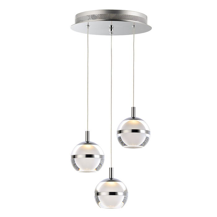ET2 E24593 Swank 3-lt LED Pendant
